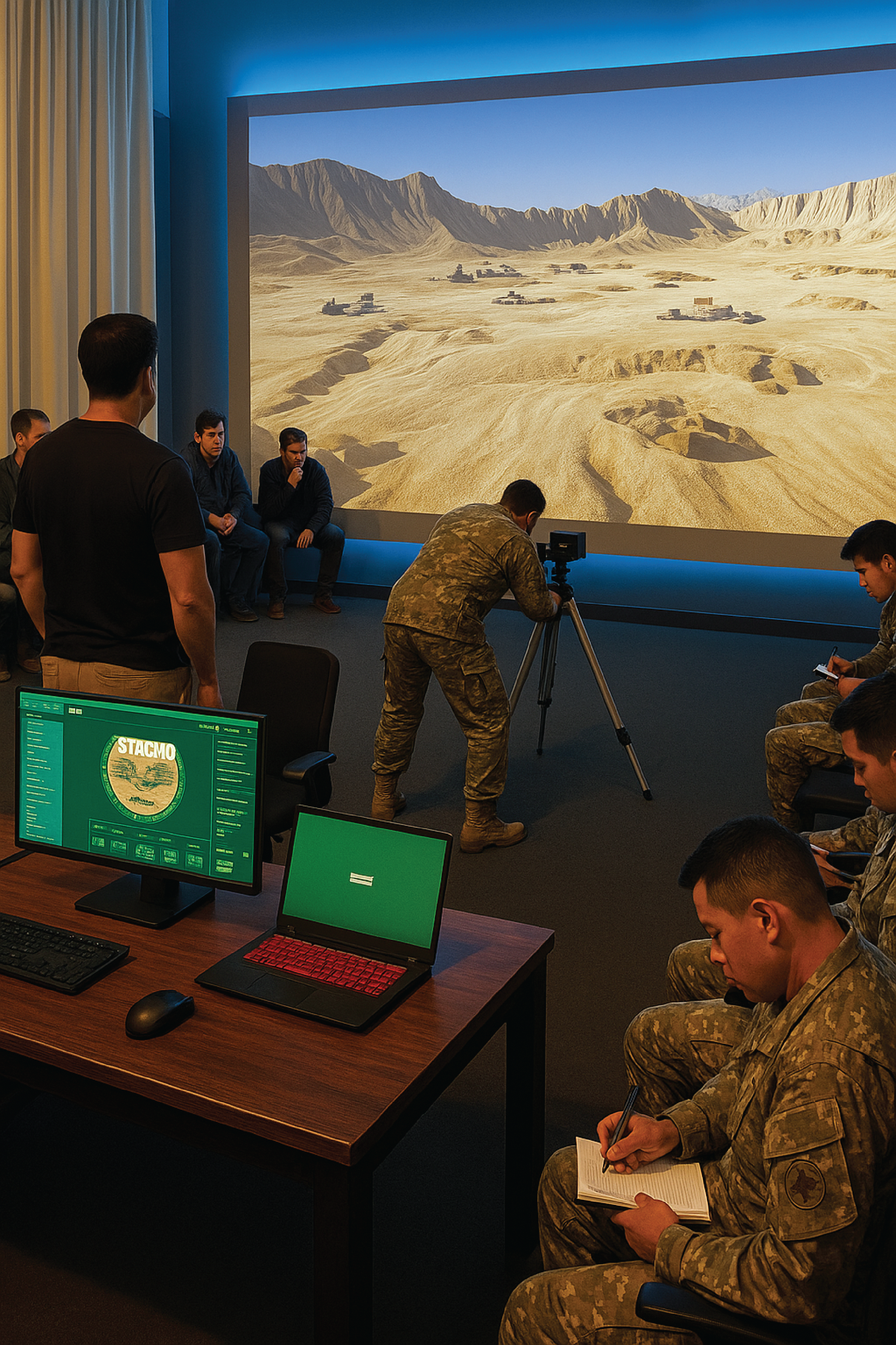 Escenario de simulación STAGMO